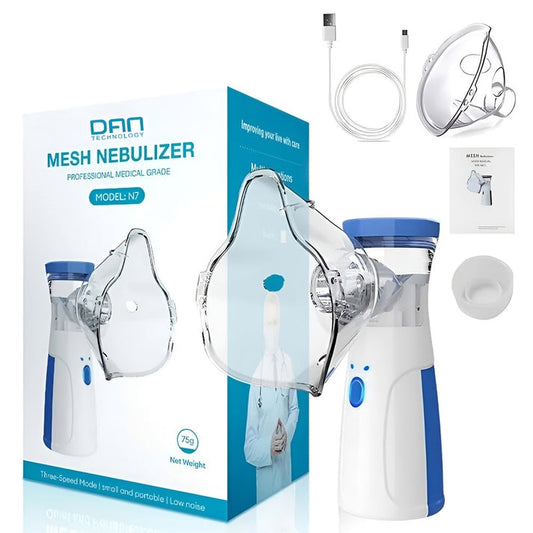 Mesh Portable Nebulizer Machine & Mask for Kids