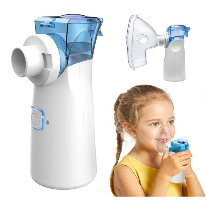 Mesh Portable Nebulizer Machine & Mask for Kids